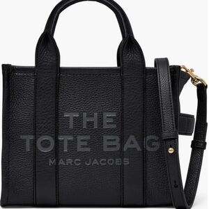 The Leather Small Tote Bag by Marc Jacobs